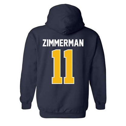 Northern Arizona - NCAA Football : Deuce Zimmerman - Classic Shersey Hooded Sweatshirt-1