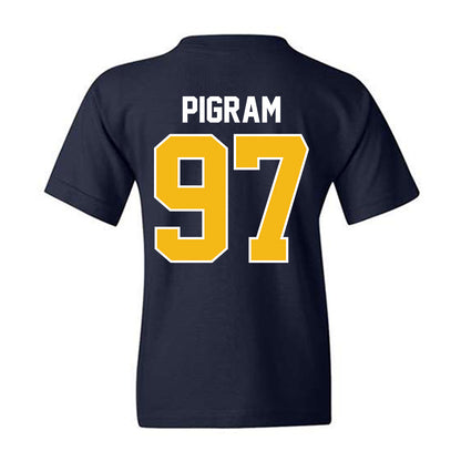 Northern Arizona - NCAA Football : Jordan Pigram - Classic Shersey Youth T-Shirt-1