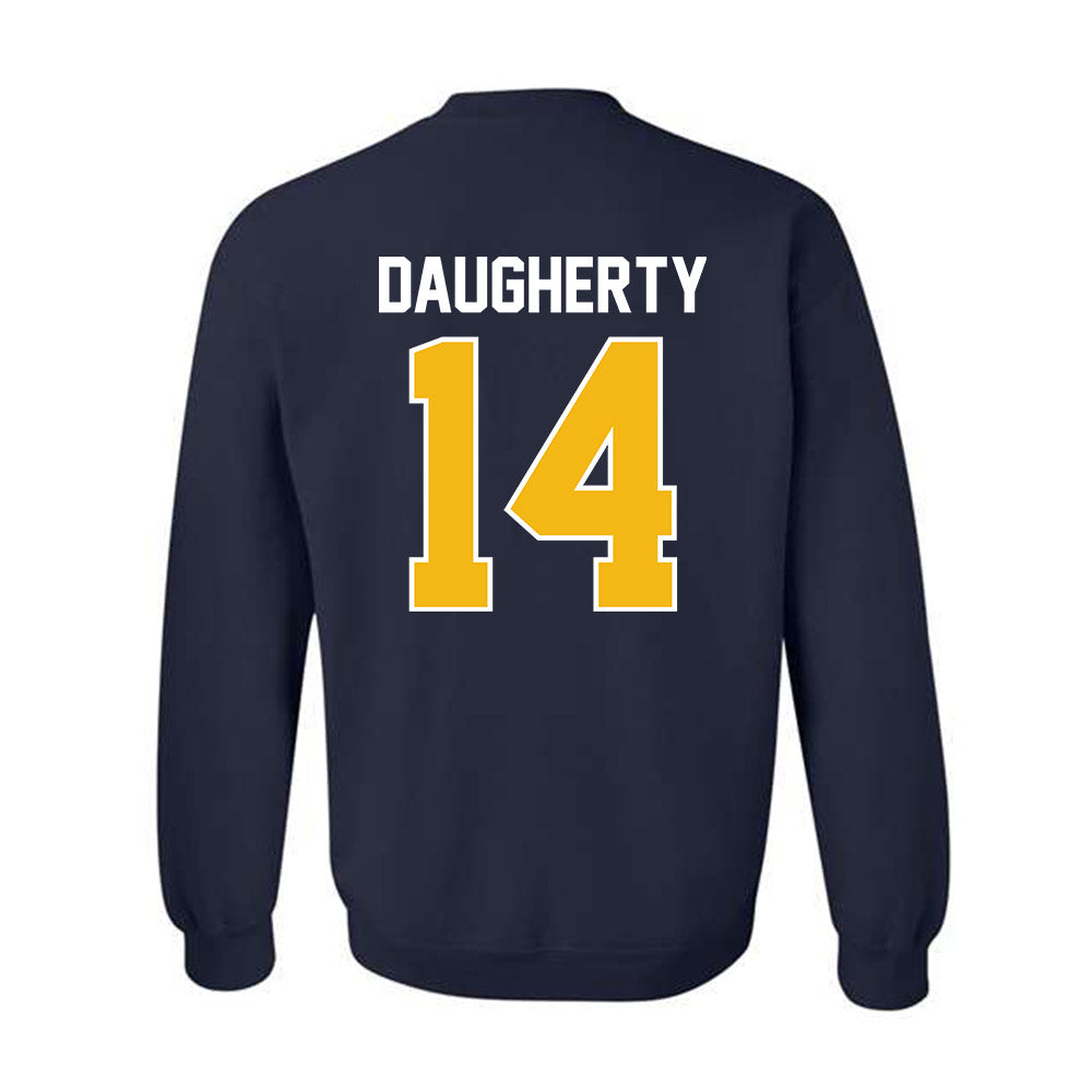 Northern Arizona - NCAA Football : Hayden Daugherty - Classic Shersey Crewneck Sweatshirt-1