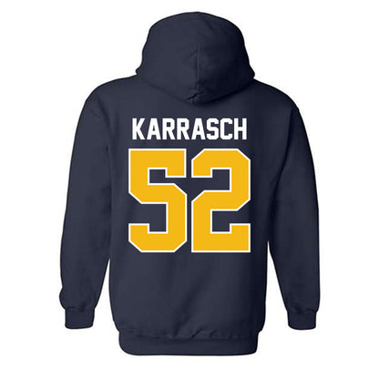 Northern Arizona - NCAA Football : Mattis Karrasch - Classic Shersey Hooded Sweatshirt