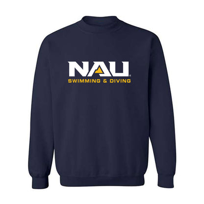 Northern Arizona - NCAA Women's Swimming & Diving : Katherine Geer - Classic Shersey Crewneck Sweatshirt-0