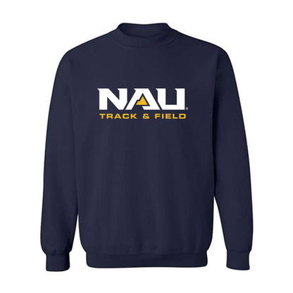 Northern Arizona - NCAA Men's Track & Field : Trig Riefkohl - Classic Shersey Crewneck Sweatshirt-0