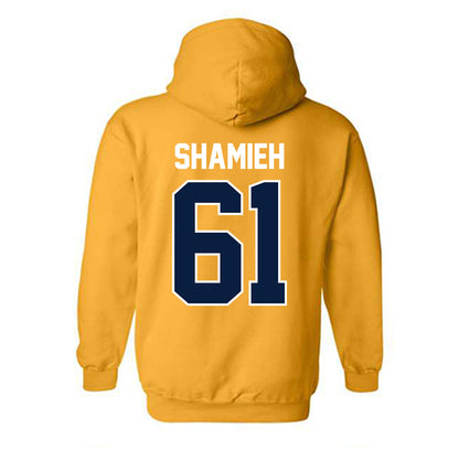 Northern Arizona - NCAA Football : Elias Shamieh - Classic Shersey Hooded Sweatshirt-1