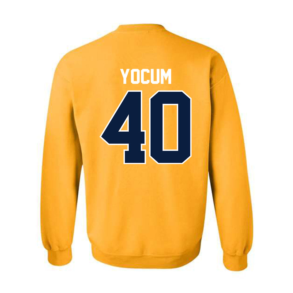 Northern Arizona - NCAA Football : Kruz Yocum - Classic Shersey Crewneck Sweatshirt-1