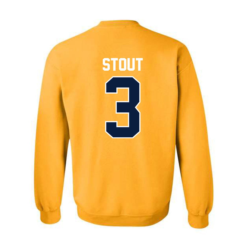 Northern Arizona - NCAA Football : Joey Stout - Classic Shersey Crewneck Sweatshirt-1
