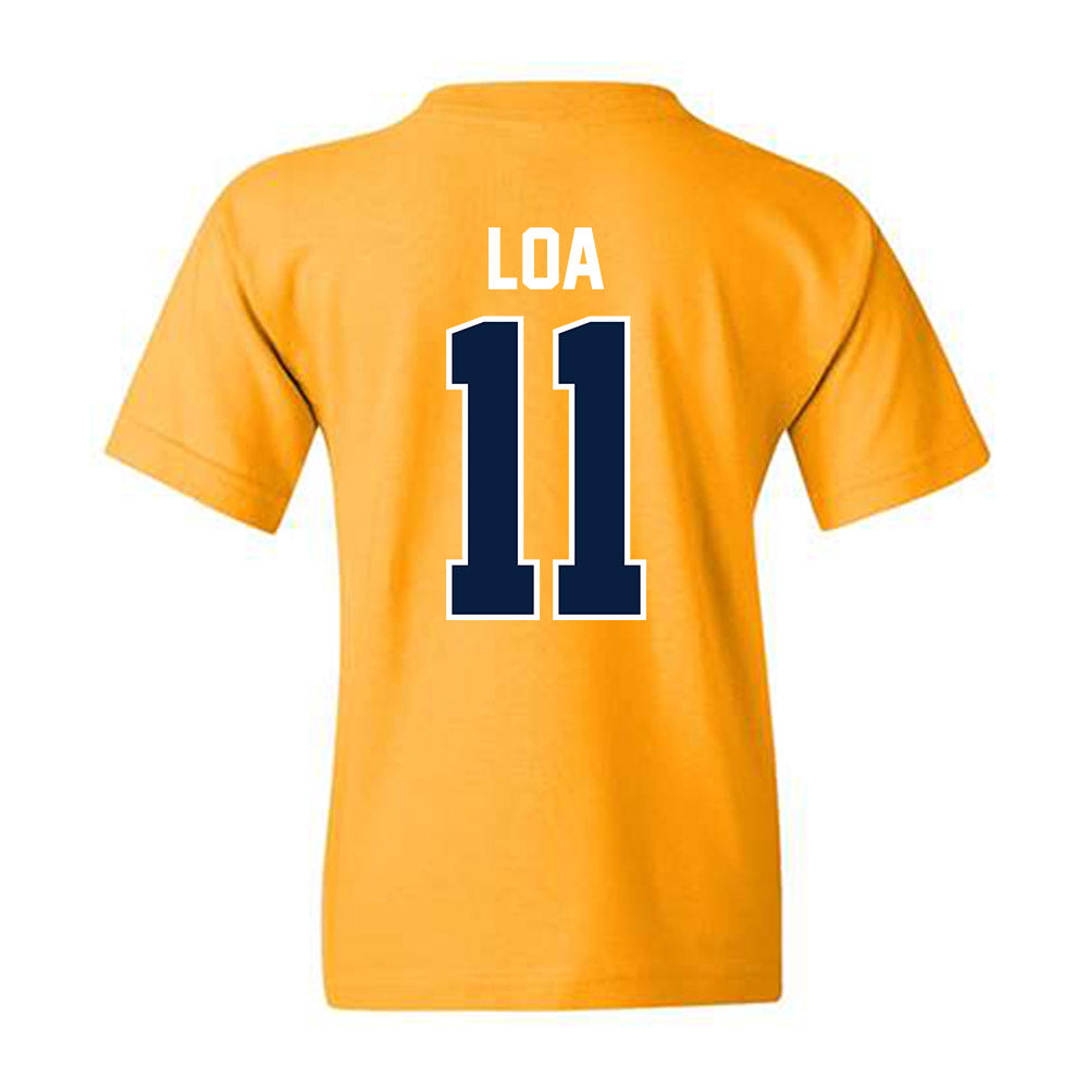 Northern Arizona - NCAA Football : Ziggy Loa - Classic Shersey Youth T-Shirt-1