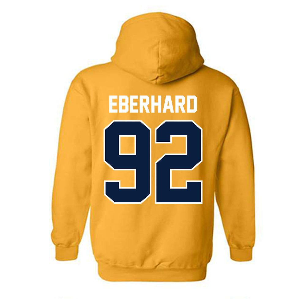 Northern Arizona - NCAA Football : David Eberhard - Classic Shersey Hooded Sweatshirt-1