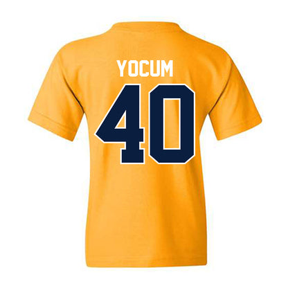 Northern Arizona - NCAA Football : Kruz Yocum - Classic Shersey Youth T-Shirt-1