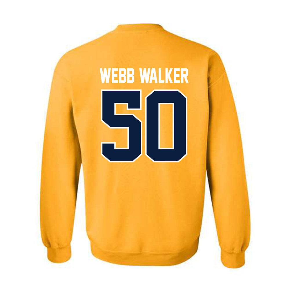 Northern Arizona - NCAA Football : Nikhil Webb Walker - Classic Shersey Crewneck Sweatshirt-1