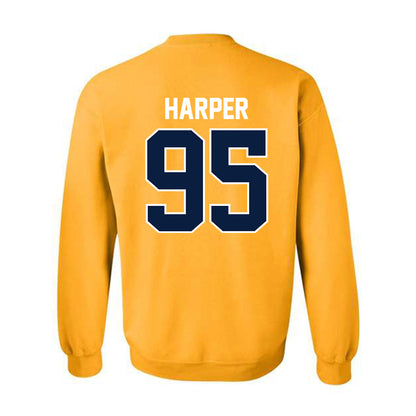 Northern Arizona - NCAA Football : Nick Harper - Classic Shersey Crewneck Sweatshirt-1