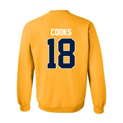 Northern Arizona - NCAA Football : Matthew Cooks - Classic Shersey Crewneck Sweatshirt-1