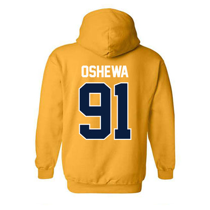 Northern Arizona - NCAA Football : Erimi Oshewa - Classic Shersey Hooded Sweatshirt-1