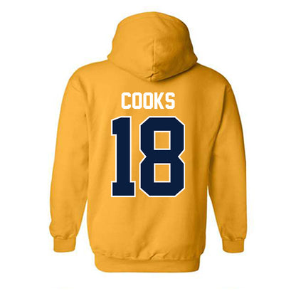 Northern Arizona - NCAA Football : Matthew Cooks - Classic Shersey Hooded Sweatshirt-1