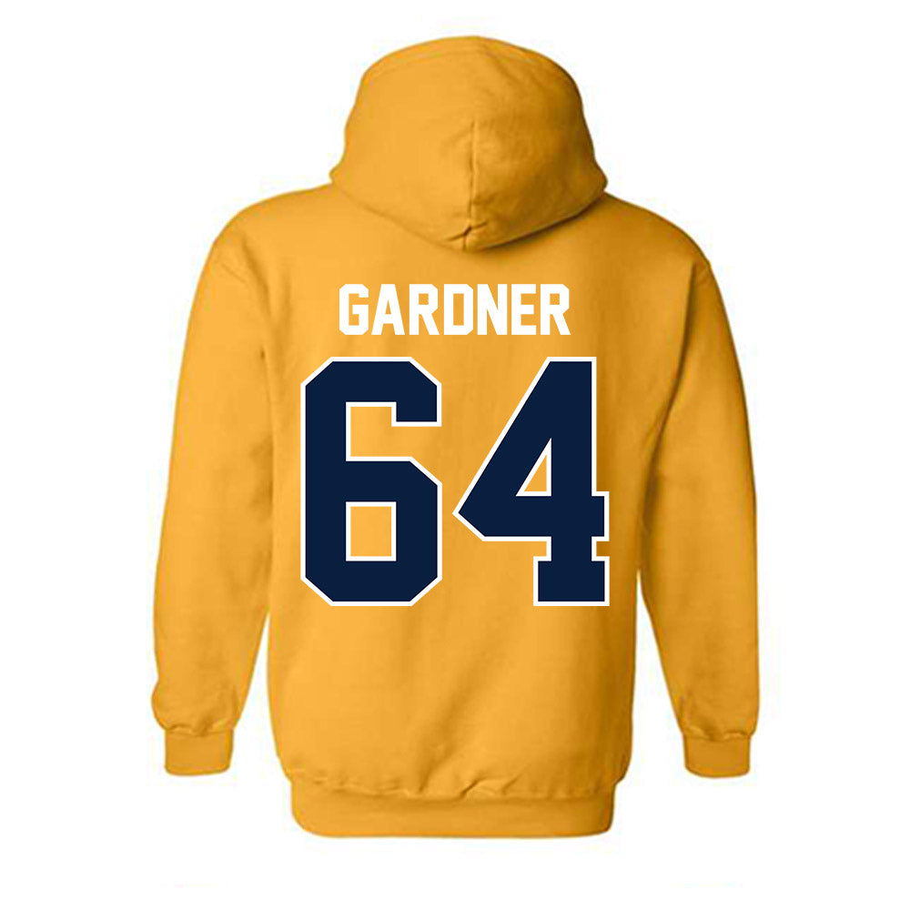 Northern Arizona - NCAA Football : Jace Gardner - Classic Shersey Hooded Sweatshirt-1