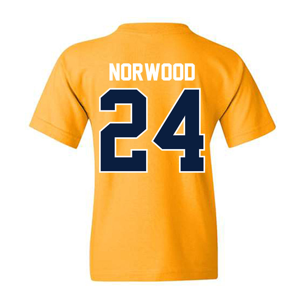 Northern Arizona - NCAA Football : Nehemiah Norwood - Classic Shersey Youth T-Shirt-1