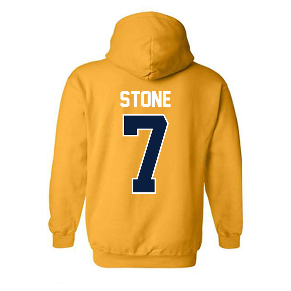 Northern Arizona - NCAA Football : Ken'Veon Stone - Classic Shersey Hooded Sweatshirt-1