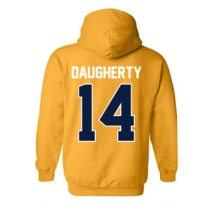 Northern Arizona - NCAA Football : Hayden Daugherty - Classic Shersey Hooded Sweatshirt-1