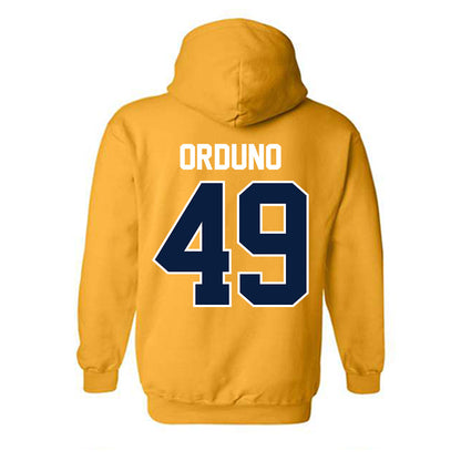 Northern Arizona - NCAA Football : Francisco Orduno - Classic Shersey Hooded Sweatshirt-1