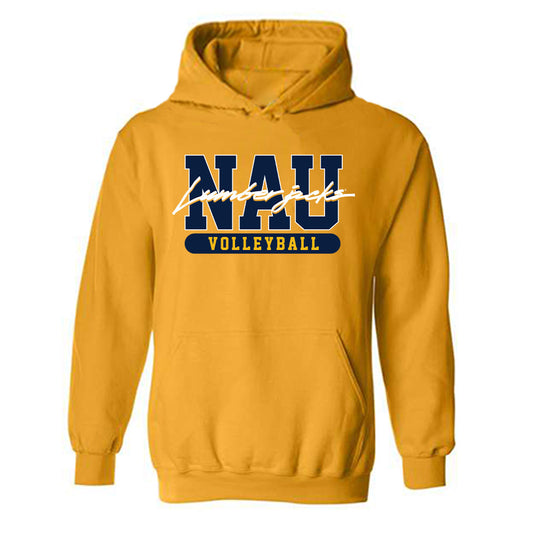 Northern Arizona - NCAA Women's Volleyball : Taryn Davis - Classic Shersey Hooded Sweatshirt-0