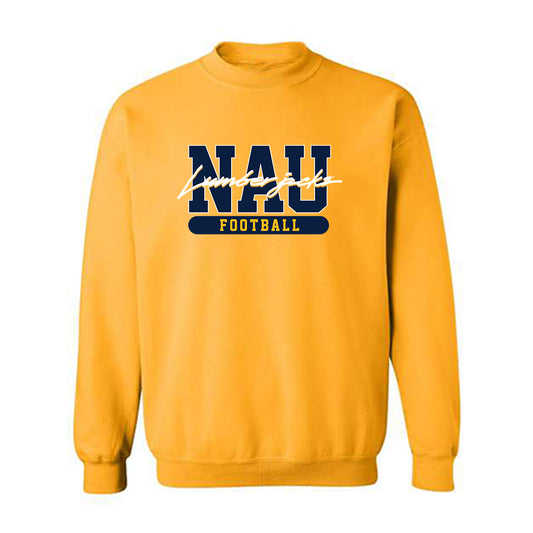 Northern Arizona - NCAA Football : Braylon Gardner - Classic Shersey Crewneck Sweatshirt-0