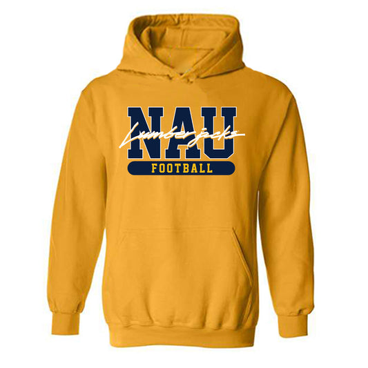 Northern Arizona - NCAA Football : Braylon Gardner - Classic Shersey Hooded Sweatshirt-0