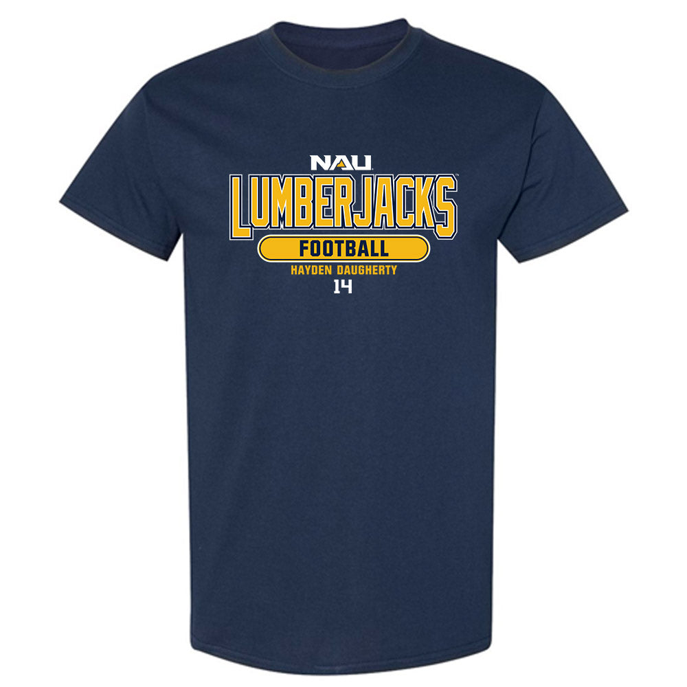 Northern Arizona - NCAA Football : Hayden Daugherty - Classic Fashion Shersey T-Shirt-0