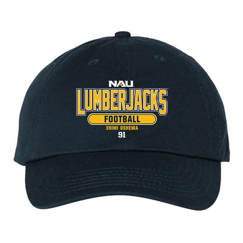 Northern Arizona - NCAA Football : Erimi Oshewa - Dad Hat-0