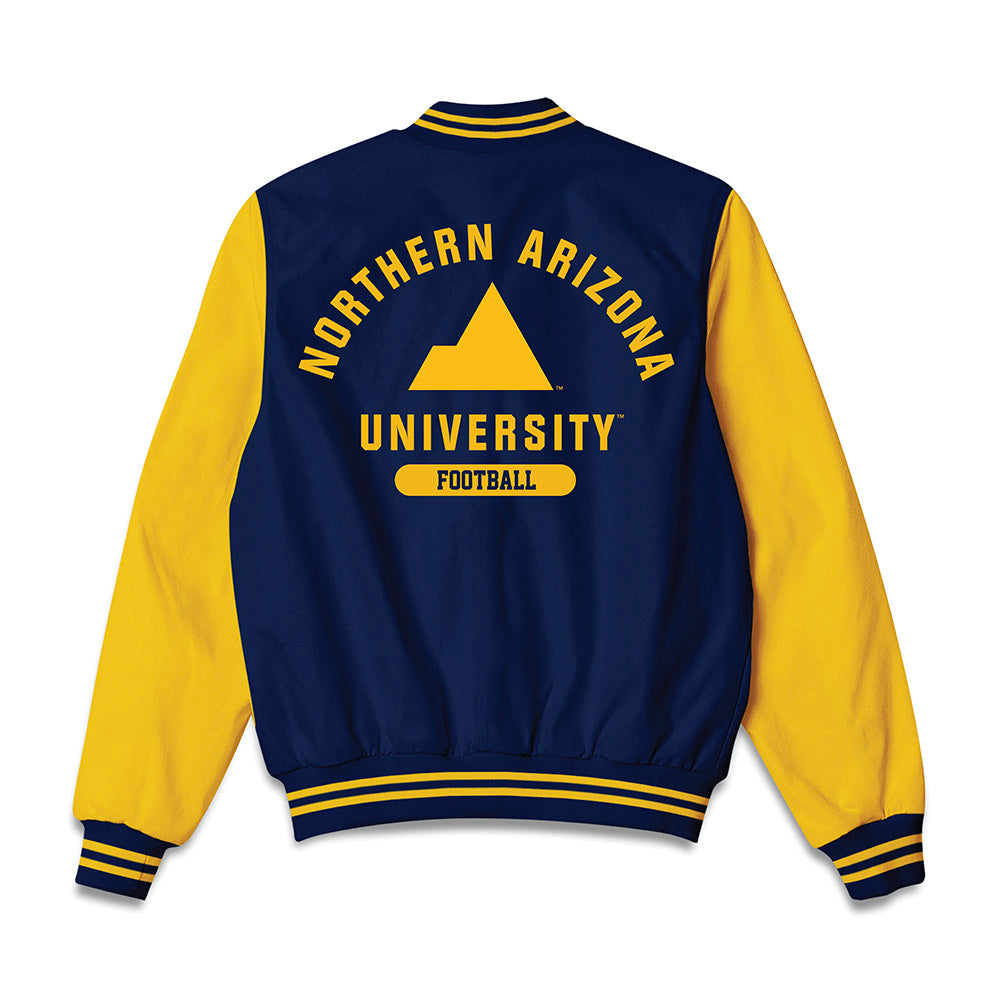 Northern Arizona - NCAA Football : Joseph Ramirez - Bomber Jacket-1