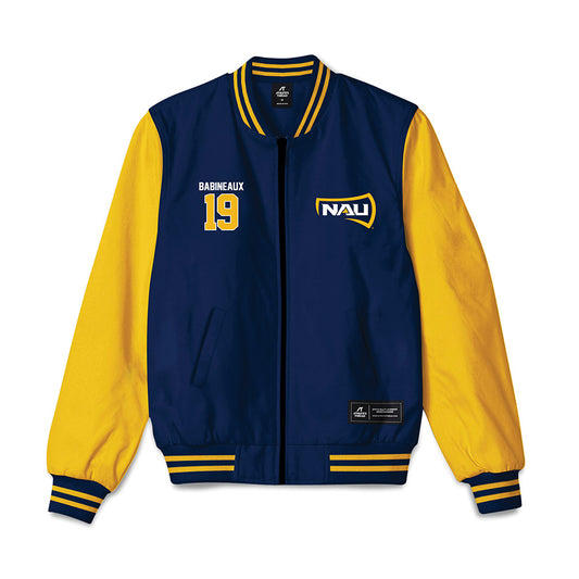 Northern Arizona - NCAA Football : Cam Babineaux - Bomber Jacket-0