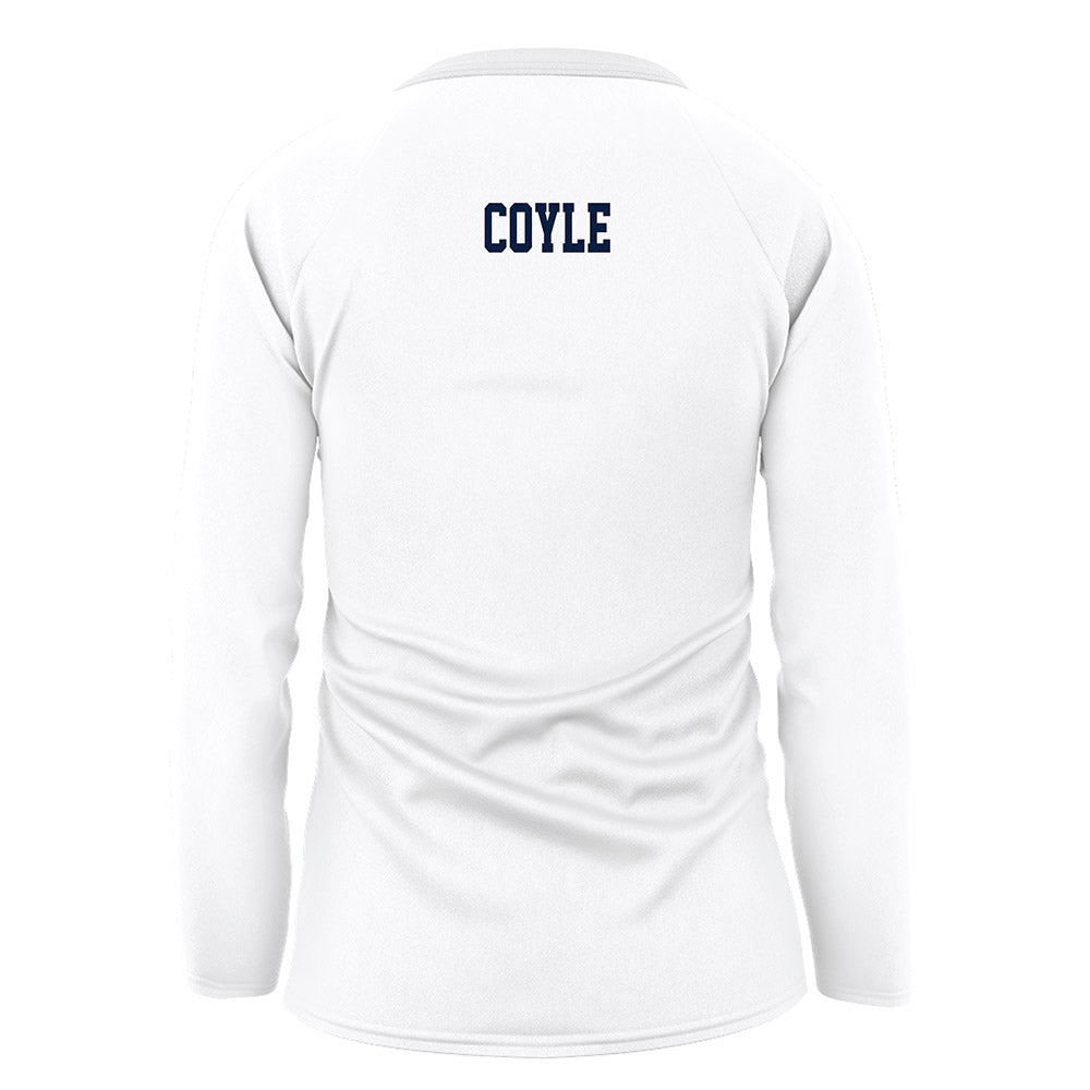 Northern Arizona - NCAA Women's Volleyball : Quincey Coyle - White Volleyball Jersey-1