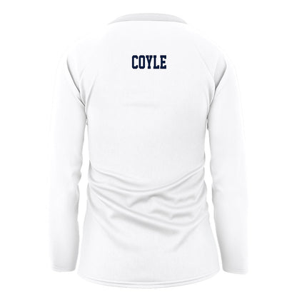 Northern Arizona - NCAA Women's Volleyball : Quincey Coyle - White Volleyball Jersey-1