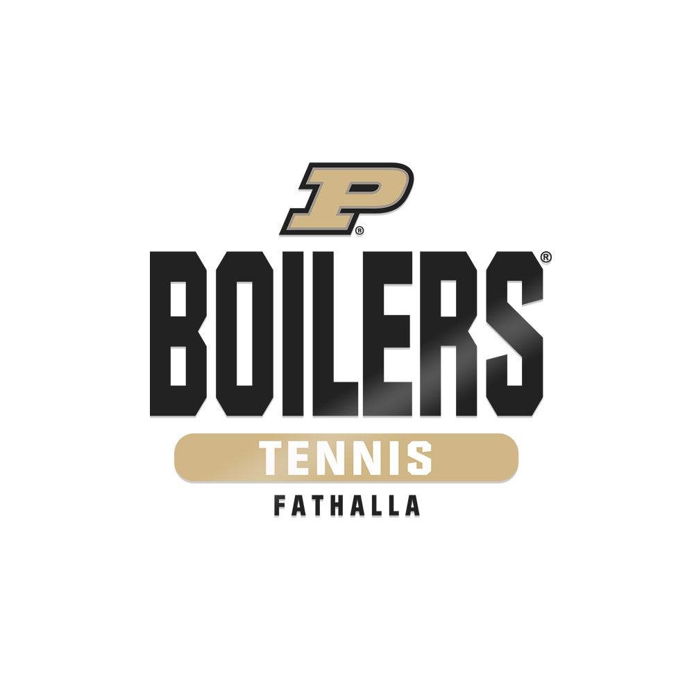 Purdue - NCAA Men's Tennis : Nour Fathalla - Sticker-0