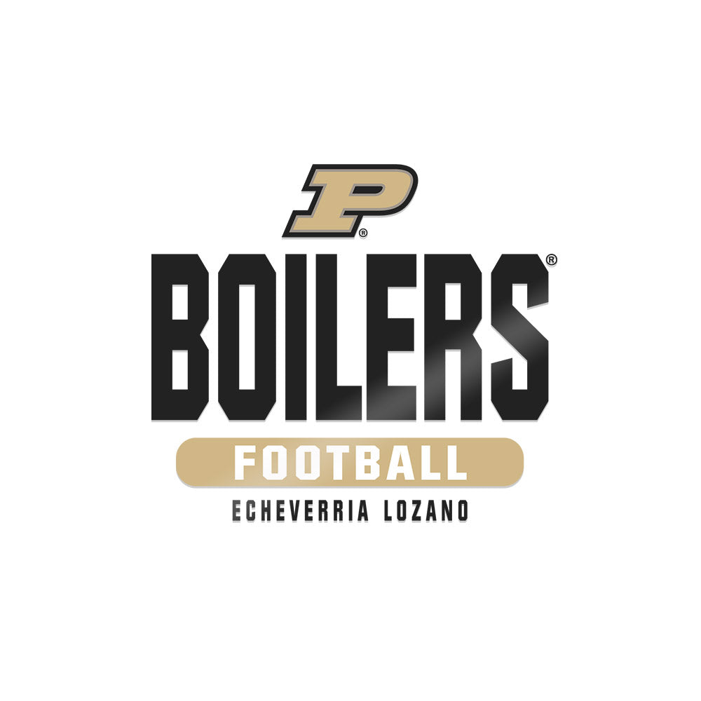 Purdue - NCAA Football : Jacobo Echeverria Lozano - Sticker-0