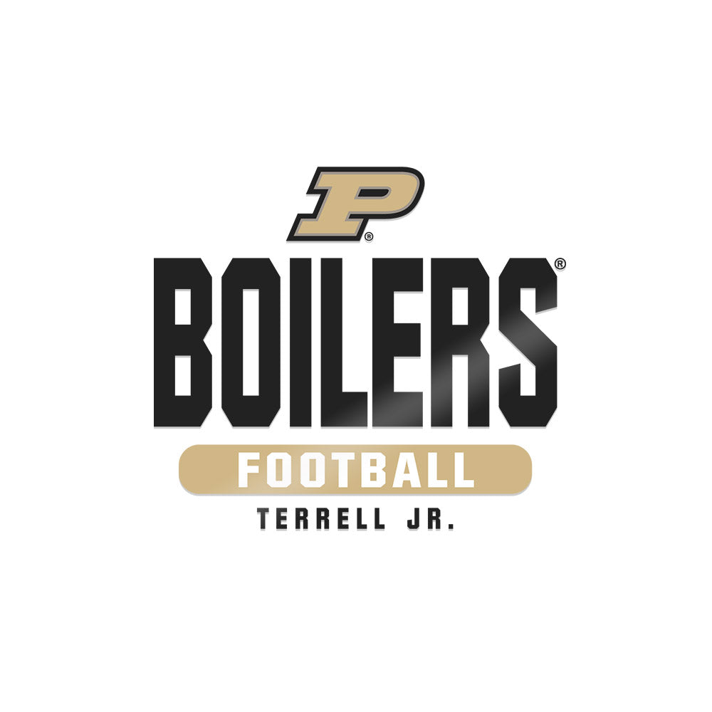 Purdue - NCAA Football : Travis Terrell Jr. - Sticker-0