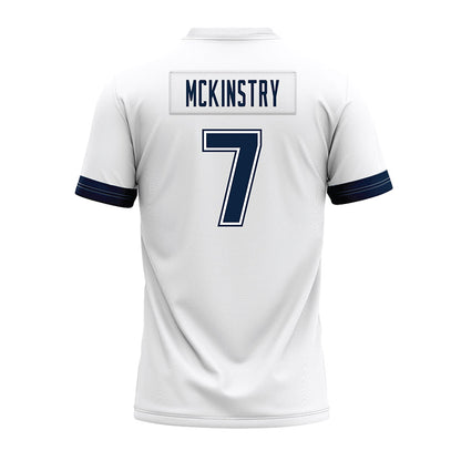 UConn - NCAA Football : Tyler McKinstry - White Premium Football Jersey-1