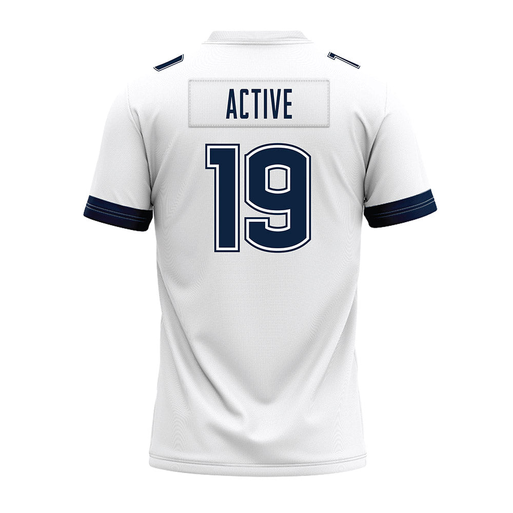 TBGU - NCAA Football : Transfer Active - White Premium Football Jersey-3