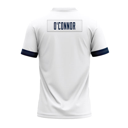 UConn - NCAA Football : Jack O'Connor - White Premium Football Jersey-1