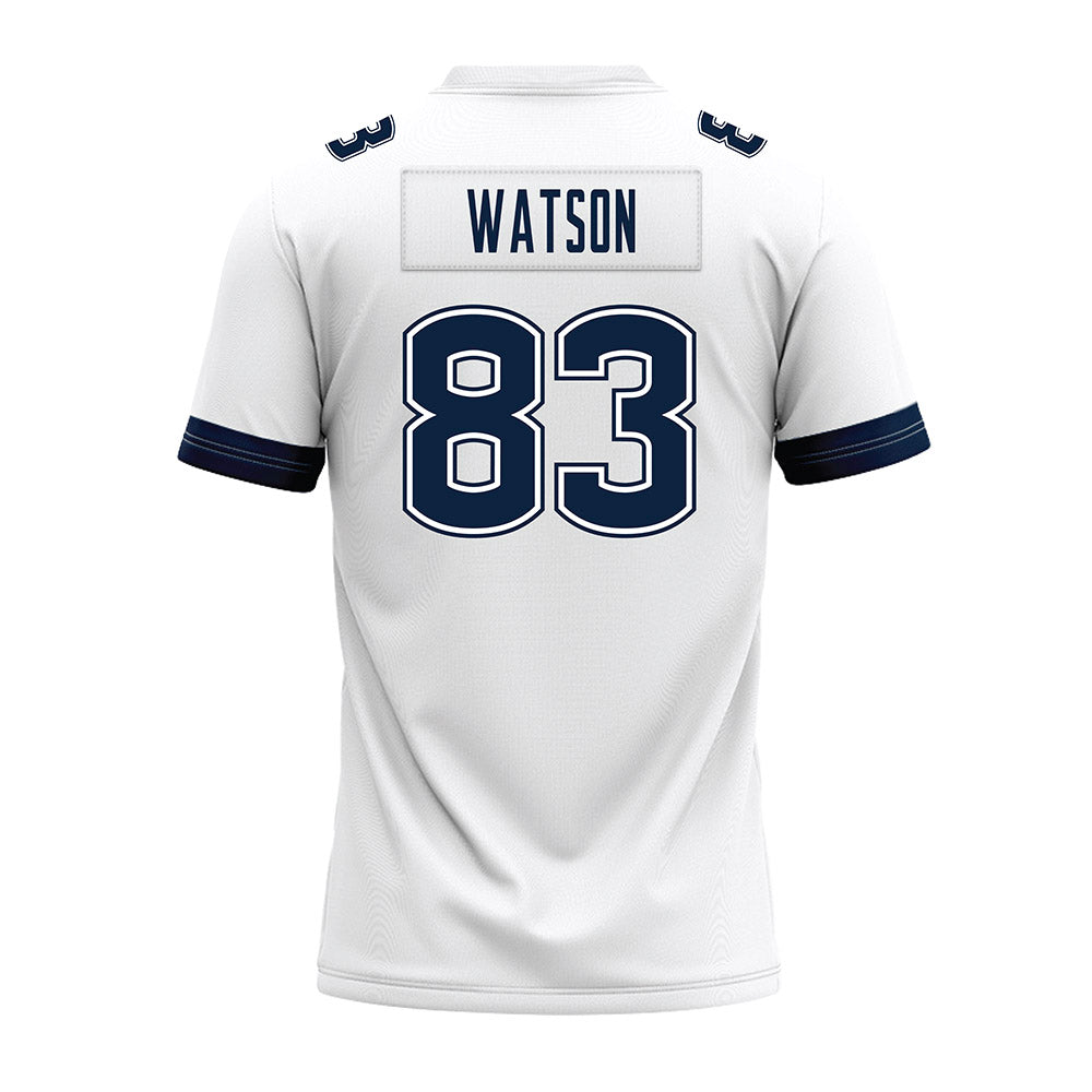 UConn - NCAA Football : Xavier Watson - White Premium Football Jersey-1