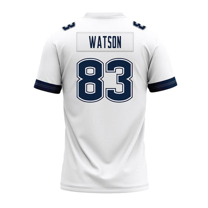 UConn - NCAA Football : Xavier Watson - White Premium Football Jersey-1