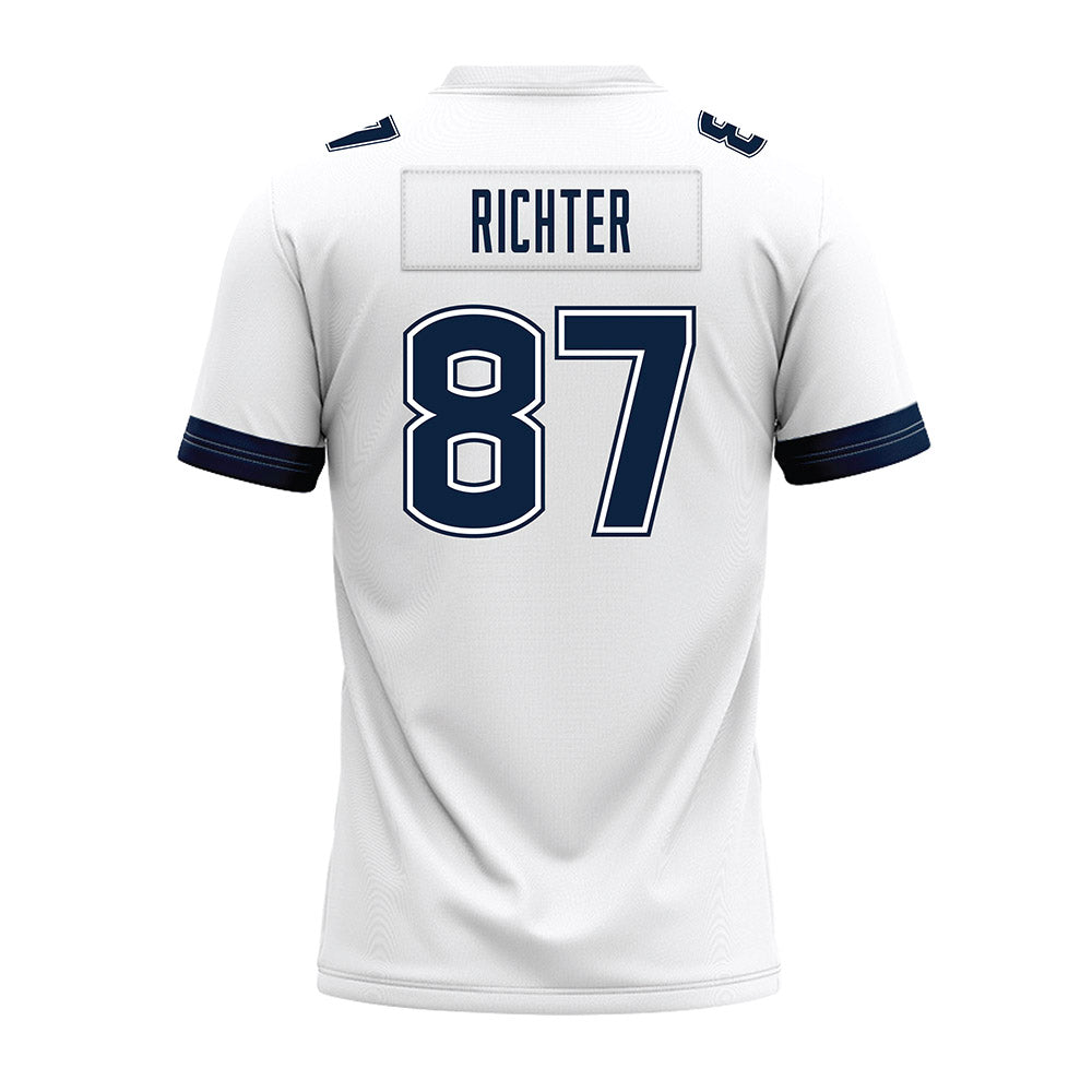 UConn - NCAA Football : Clemens Richter - White Premium Football Jersey-1
