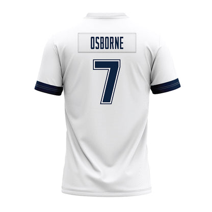 UConn - NCAA Football : Kalieb Osborne - White Premium Football Jersey-1