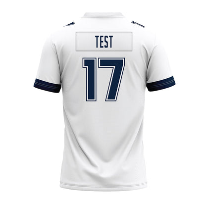 TBGU - NCAA Football : Luke Test - White Premium Football Jersey-3