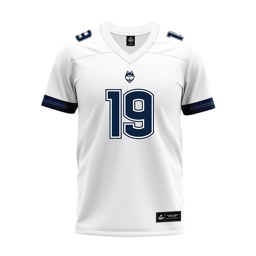 TBGU - NCAA Football : Transfer Active - White Premium Football Jersey-1