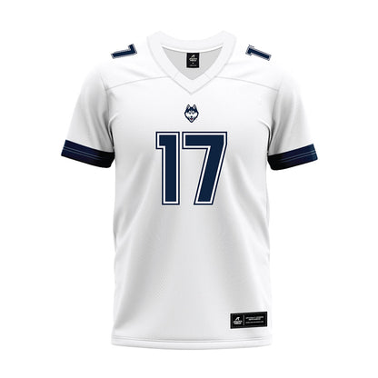 TBGU - NCAA Football : Luke Test - White Premium Football Jersey-1