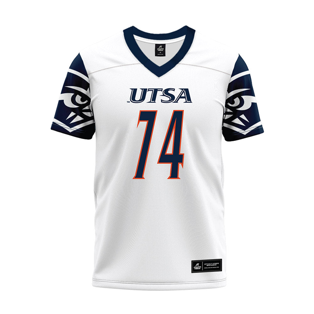 UTSA - NCAA Football : Darrell Jones - White Premium Football Jersey-0