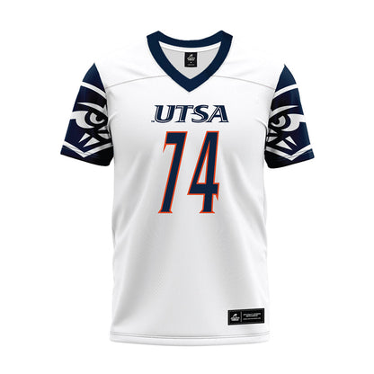UTSA - NCAA Football : Darrell Jones - White Premium Football Jersey-0
