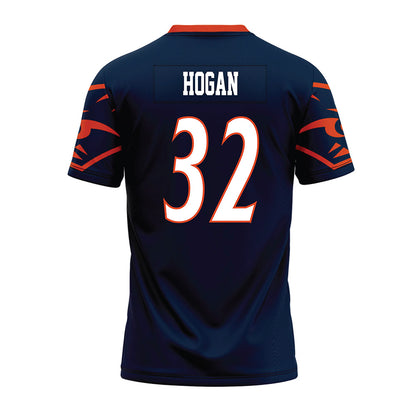 UTSA - NCAA Football : trevon hogan - Navy Premium Football Jersey-1