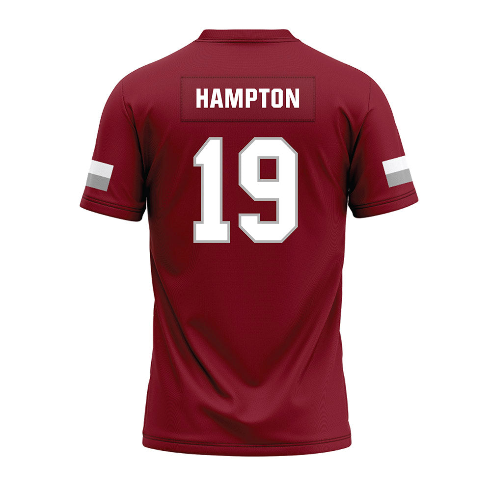 Troy - NCAA Football : Nick Hampton - Premium Football Jersey-1