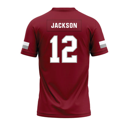 Troy - NCAA Football : Hayden Jackson - Premium Football Jersey-1