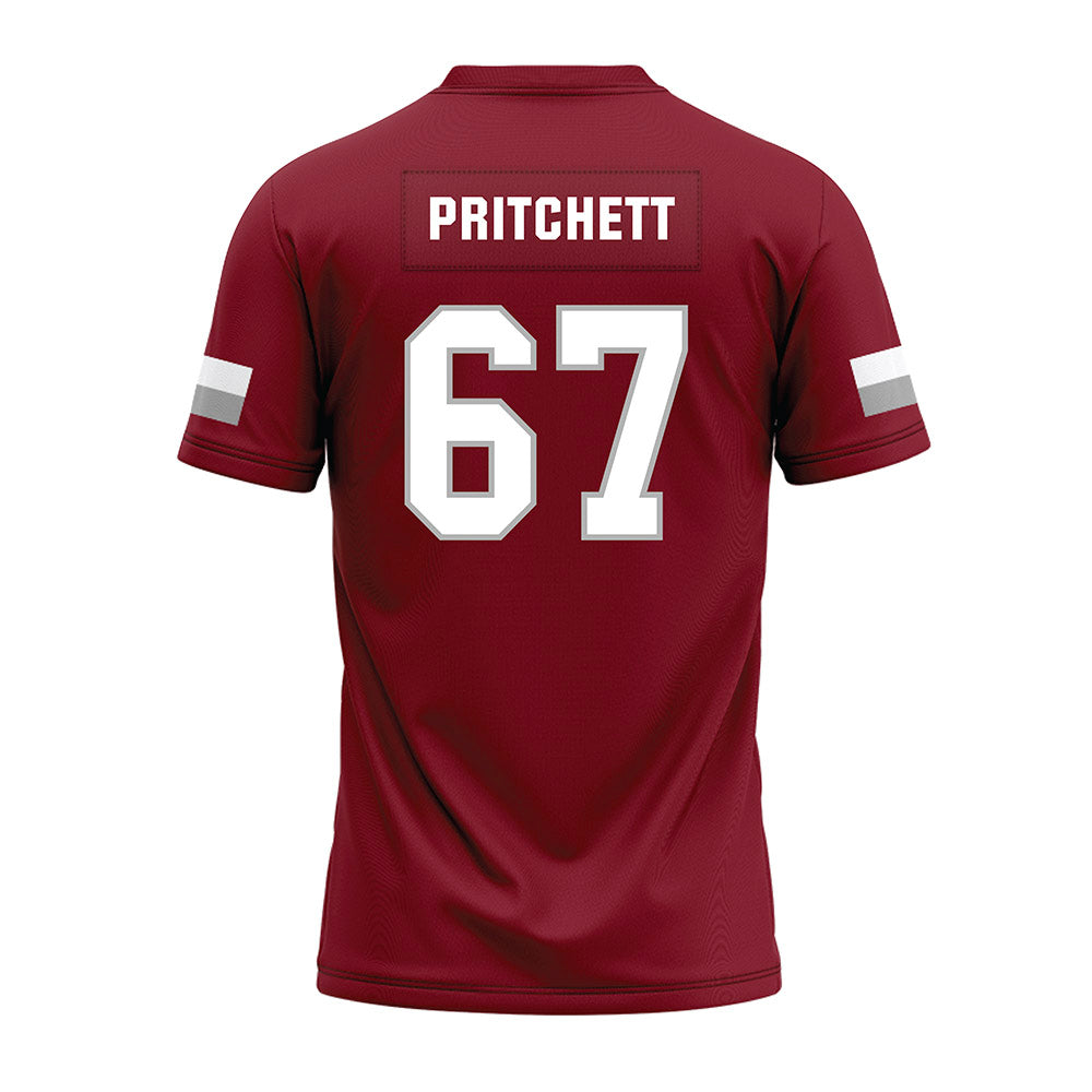 Troy - NCAA Football : Trinton Pritchett - Premium Football Jersey-1
